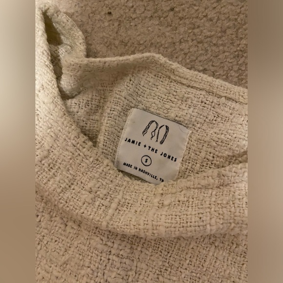 Jamie + the jones midweight sweater tee S - Picture 2 of 4